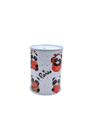 Baby Lock Kalpli Panda Desenli Çocuk Kumbara 0,5 lt