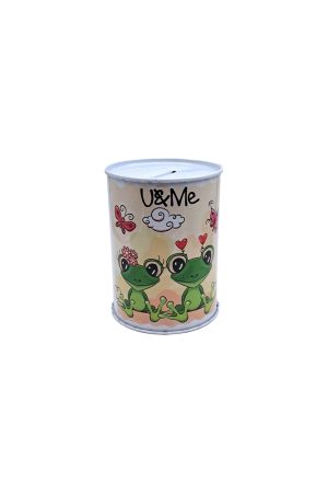 Baby Lock Kurbağa Desenli Çocuk Kumbara 0,5 lt