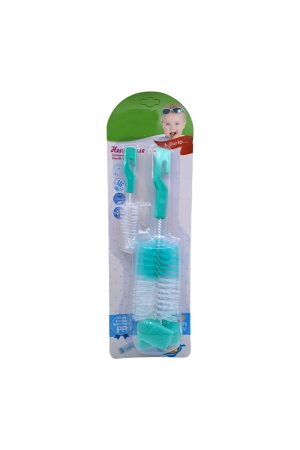 Baby Lock Biberon Emzik Temizleyici 2'li - Turkuaz