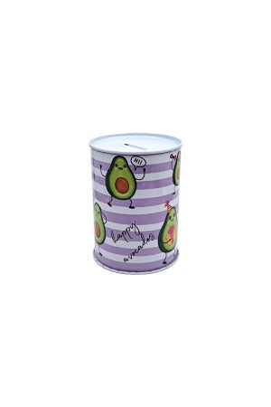 Mutlu Avakado Desenli Çocuk Kumbara 0,5 Lt
